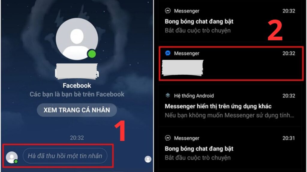 Bạn có thể xem tin nhắn bị gỡ rất dễ dàng 