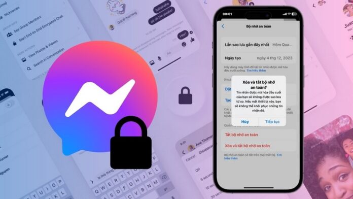 cách xem tin nhắn mã hoá đầu cuối trên messenger