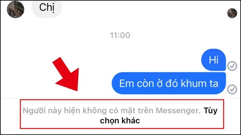 Hiện không liên lạc được với người này trên messenger vì sao 2 Nhiều nguyên nhân khách quan dẫn đến lỗi messenger này