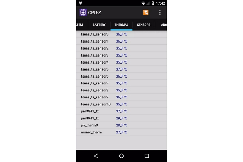 Hướng Dẫn Tải CPU Z APK – Công Cụ Kiểm Tra Thông Tin Phần Cứng! 5 Tab Battery (Pin)