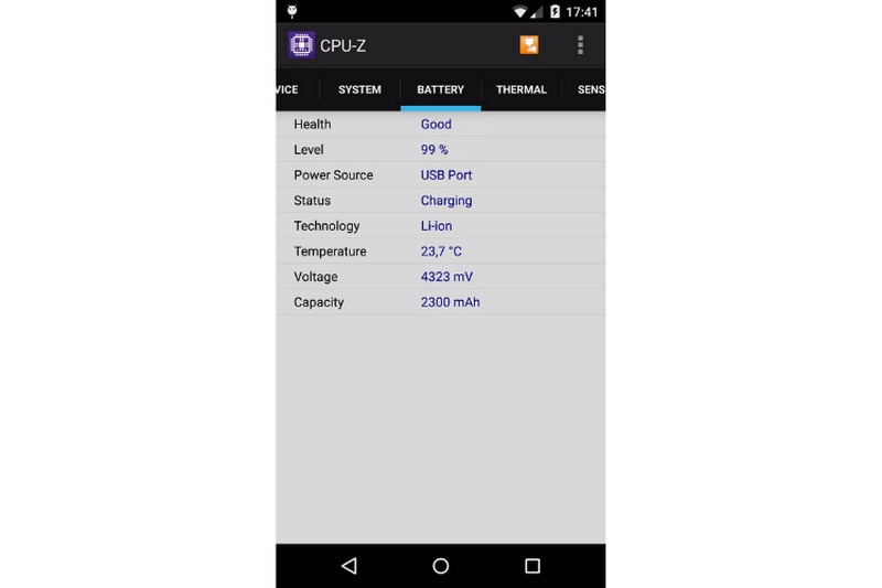 Hướng Dẫn Tải CPU Z APK – Công Cụ Kiểm Tra Thông Tin Phần Cứng! 4 Tab System (Hệ thống)