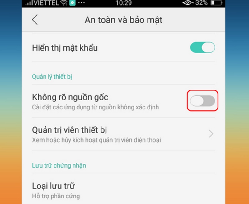 Tải Ngay Discord APK – Kết Nối & Trò Chuyện Dễ Dàng! 3 Bật tính năng cho phép cài đặt nguồn không xác định trên di động