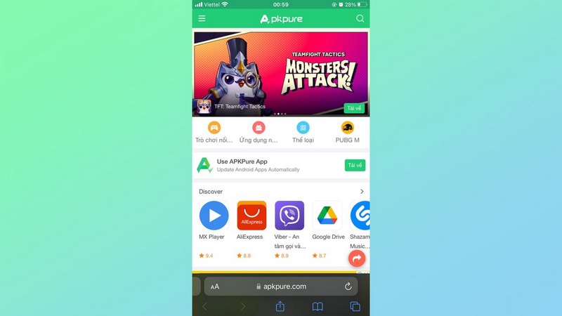 Hướng Dẫn Tải Epic Seven APK Cho Android – Game Nhập Vai Đỉnh Cao! 3 Khởi động trình duyệt web trên điện thoại của bản thân
