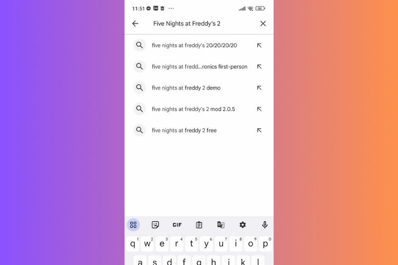 Tải ngay FNAF 2 apk cho android - Phiêu lưu kinh dị đầy lôi cuốn 2 Người chơi hãy nhập từ khóa tìm kiếm