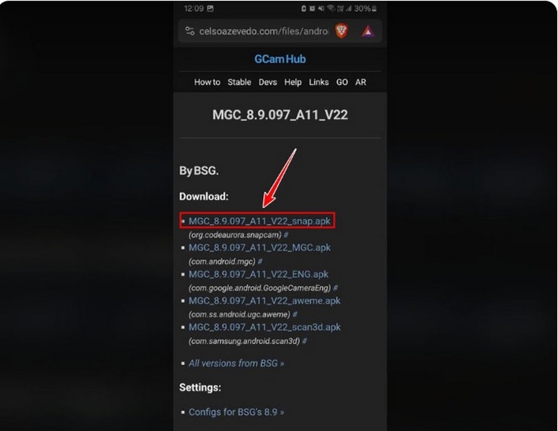 Cách Tải GCam APK Cho Android Nhanh & Đơn Giản 3 Tải file GCam APK phù hợp với phiên bản của thiết bị