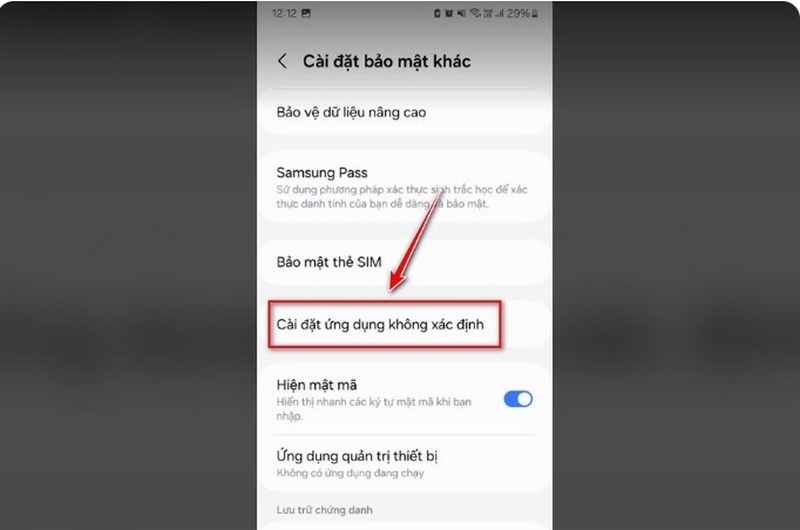 Cách Tải GCam APK Cho Android Nhanh & Đơn Giản 4 Cho phép cài đặt ứng dụng từ các nguồn bên ngoài thiết bị
