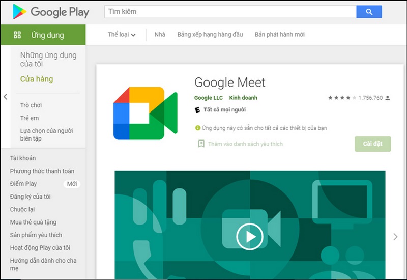 Tải Ngay Google Meet APK – Họp Trực Tuyến Mọi Lúc Mọi Nơi! 3 Tải file Google Meet APK từ các đường link uy tín