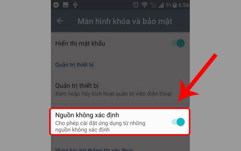 Tải Ngay Google Meet APK – Họp Trực Tuyến Mọi Lúc Mọi Nơi! 4 Cài đặt thiết bị cho phép tải từ nguồn không xác định