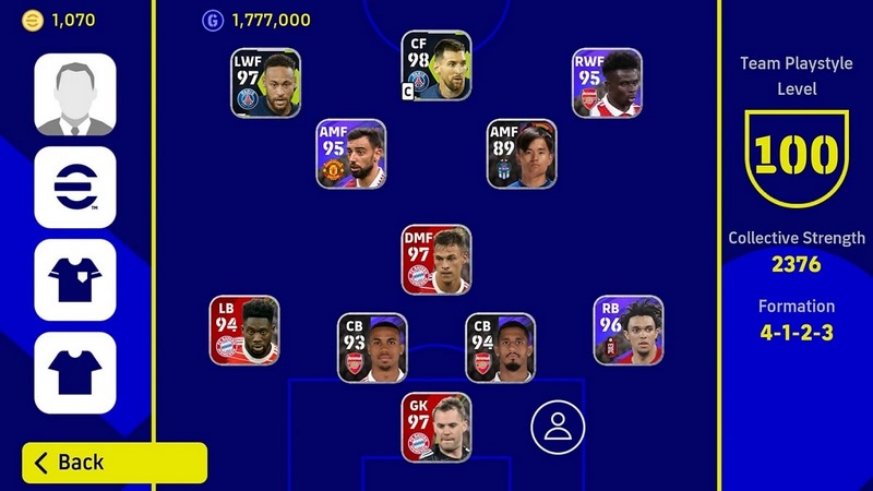 Hướng Dẫn Tải PES 2023 APK Cho Android – Trải Nghiệm Bóng Đá Đỉnh! 1 PES 2023 apk bản mới nhất cực kỳ hấp dẫn