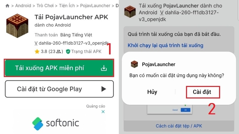 Tải xuống file APK