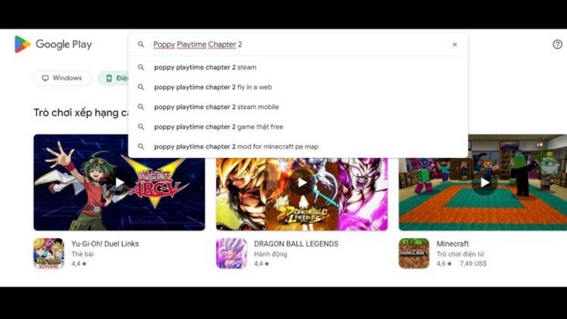Tải Miễn Phí Poppy Playtime APK – Khám Phá Bí Mật Kinh Hoàng! 5 Google Play cung cấp nhiều phiên bản Poppy Playtime