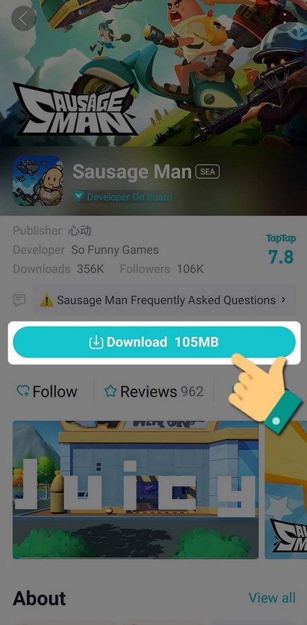 Hướng Dẫn Tải Sausage Man APK Cho Android – Game Bắn Súng Hài Hước! 3 Chúng tôi tin rằng thủ thuật này sẽ không làm khó bạn