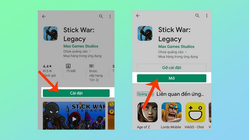 Tải Stick War Legacy APK Cho Android – Chiến Đấu Trong Thế Giới Người Que! 3 Việc tham gia vào chiến trận của game không thể đơn giản hơn