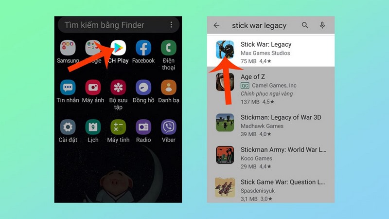 Tải Stick War Legacy APK Cho Android – Chiến Đấu Trong Thế Giới Người Que! 2 Tên của trò chơi sẽ ngay lập tức hiện ra sau cú click