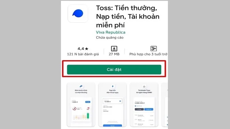 Mở trình duyệt trên thiết bị