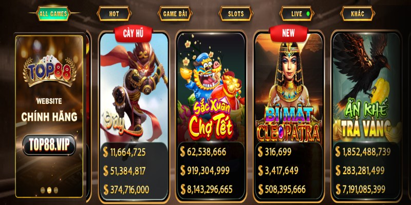 Thuật ngữ ngắn gọn trong trò chơi Game slot B52 Club