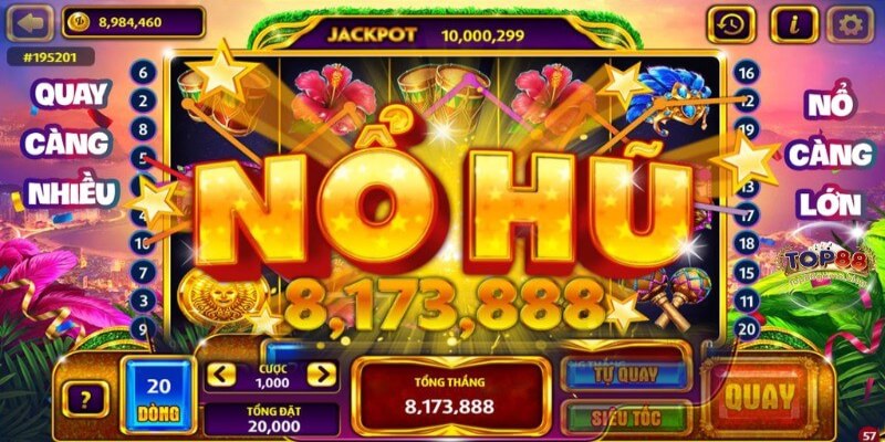 Game slot Max88 – Trải Nghiệm Quay Slot Trực Tuyến Phong Phú 1 Khám phá thế giới game rực rỡ tại game slot Max88