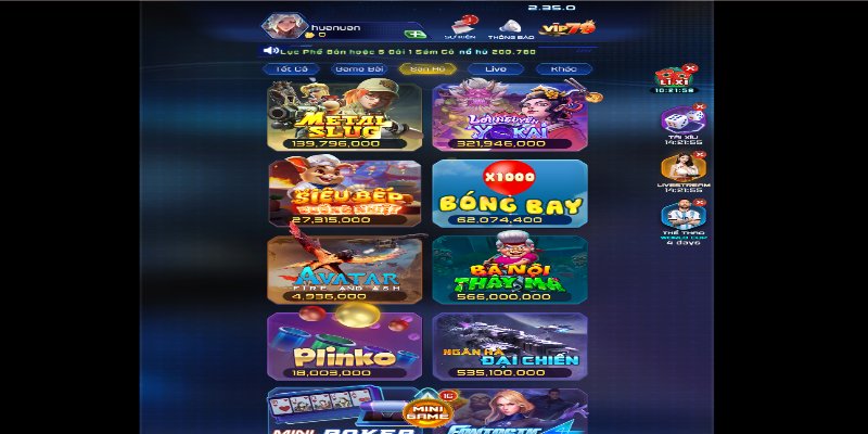 Danh sách trò chơi slot nổi bật được yêu thích tại Vip79