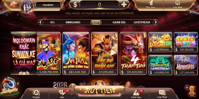 Game Slot Sunwin Giao Diện Hiện Đại Tỷ Lệ Thưởng Ổn Định 1 Kho game slot Sunwin đa dạng trên giao diện hiện đại